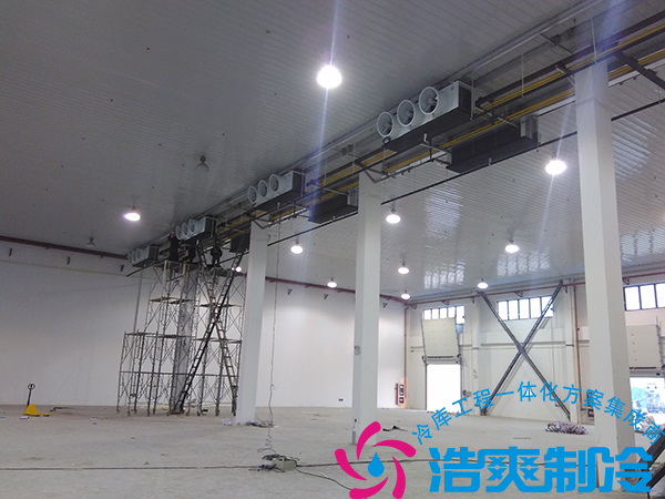 餐飲公司建造21000立方米大型食品冷藏庫造價多少錢？_浩爽制冷